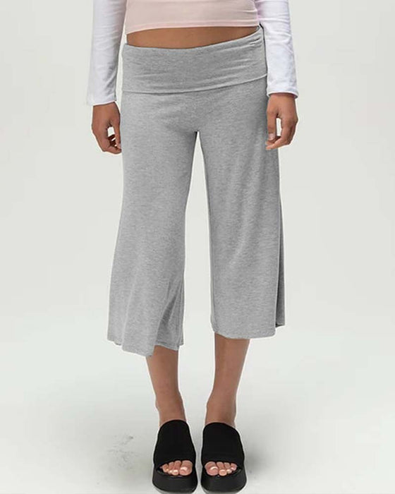 Byxa Enfärgad Bermuda Casual