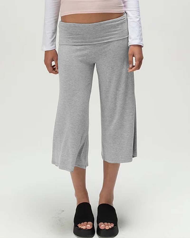 Byxa Enfärgad Bermuda Casual