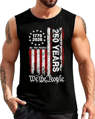 Herr Tanktopp Avslappnad Ärmlös