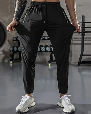 Byxor Hög Töjbarhet Premium Italiensk Svart