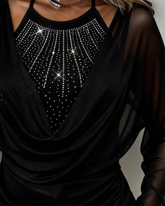 Topp Tunn Glimt Krage