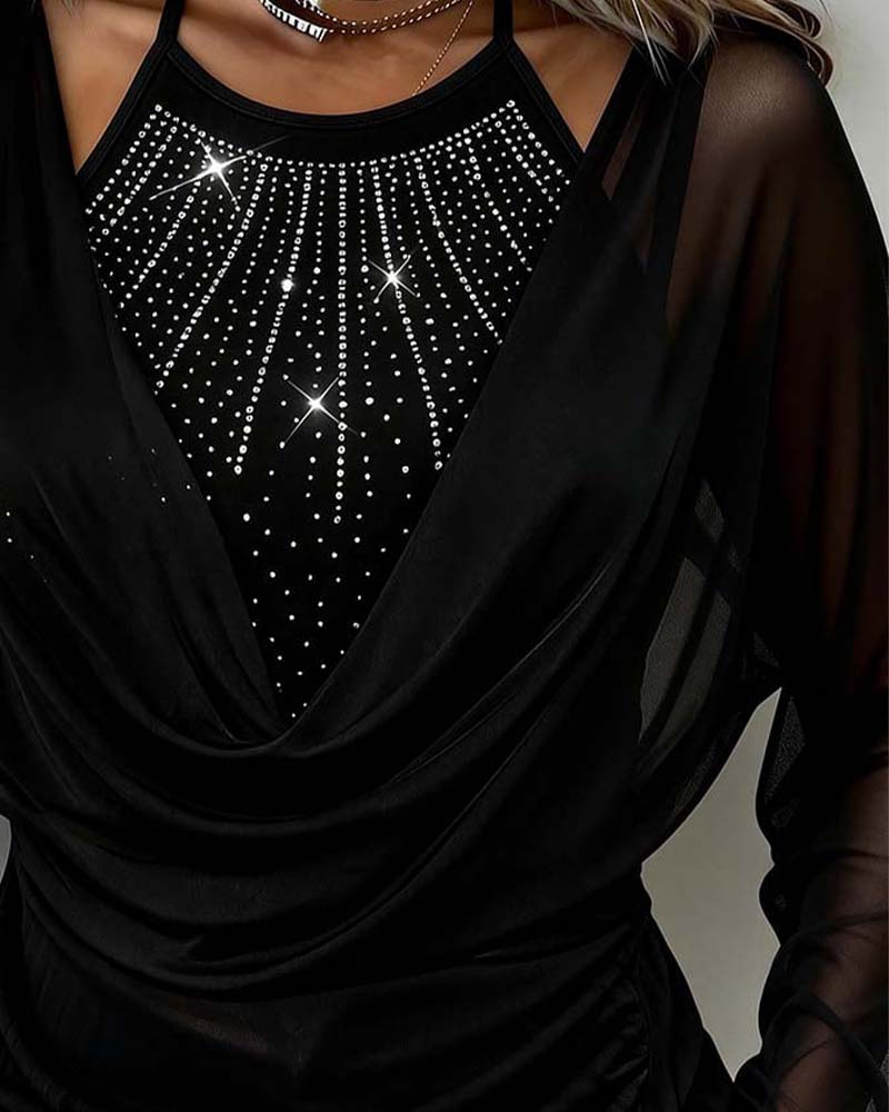 Topp Tunn Glimt Krage