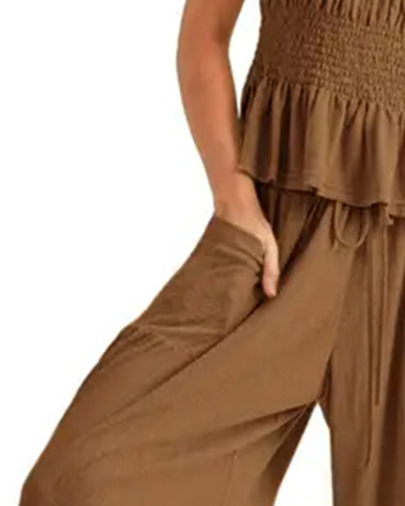 Set Enfärgad Kort Ärm