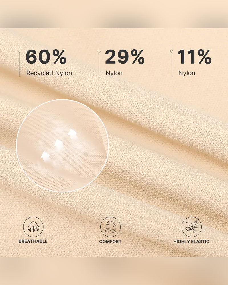 Shapewear För Kvinnor Sömlös Högmidjad Magkontroll