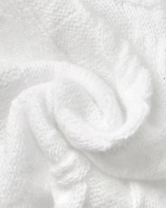 Tröja Höghalsad Urringning Lappverk