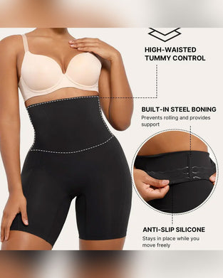 Shapewear För Kvinnor Sömlös Högmidjad Magkontroll
