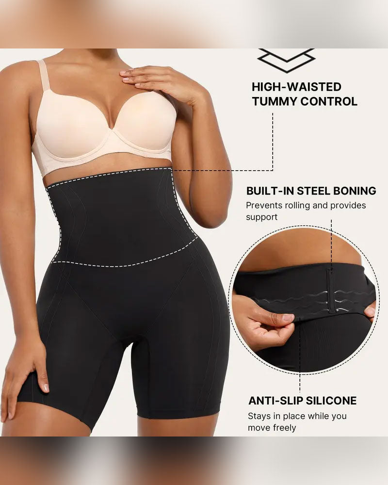 Shapewear För Kvinnor Sömlös Högmidjad Magkontroll