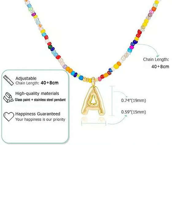 Färgglatt Boho Halsband för Kvinnor