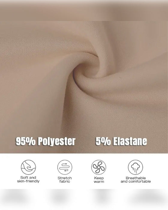 Långärmad Pullover Sweatshirtklänning Med Dragkedja Och Slits