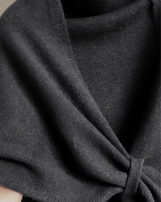 Sjalkappa Modern Enfärgad Triangel