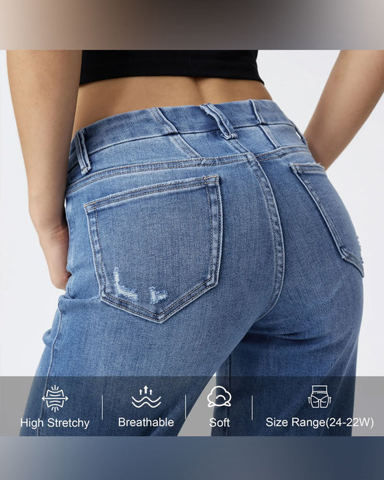 Jeans Ficka Knapp Vida Ben