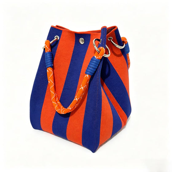 Väska Mini Stickad Hink Tote