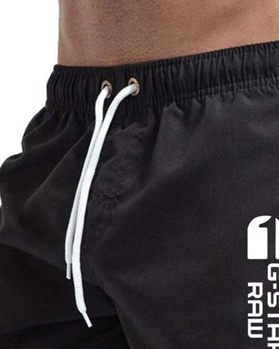 Shorts Elastisk Midja Dragsko Snabbtorkande Sport