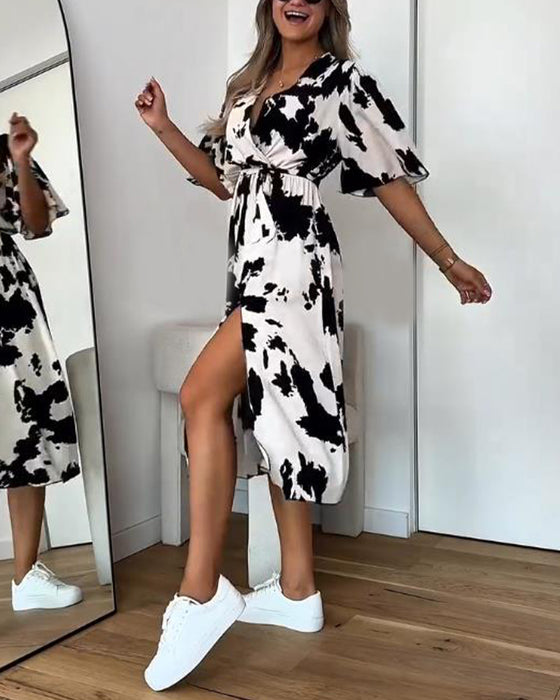 Klänning Modig Sexig Slits