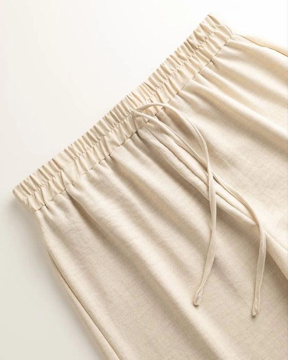 Set Lång Ärm Casual Solid