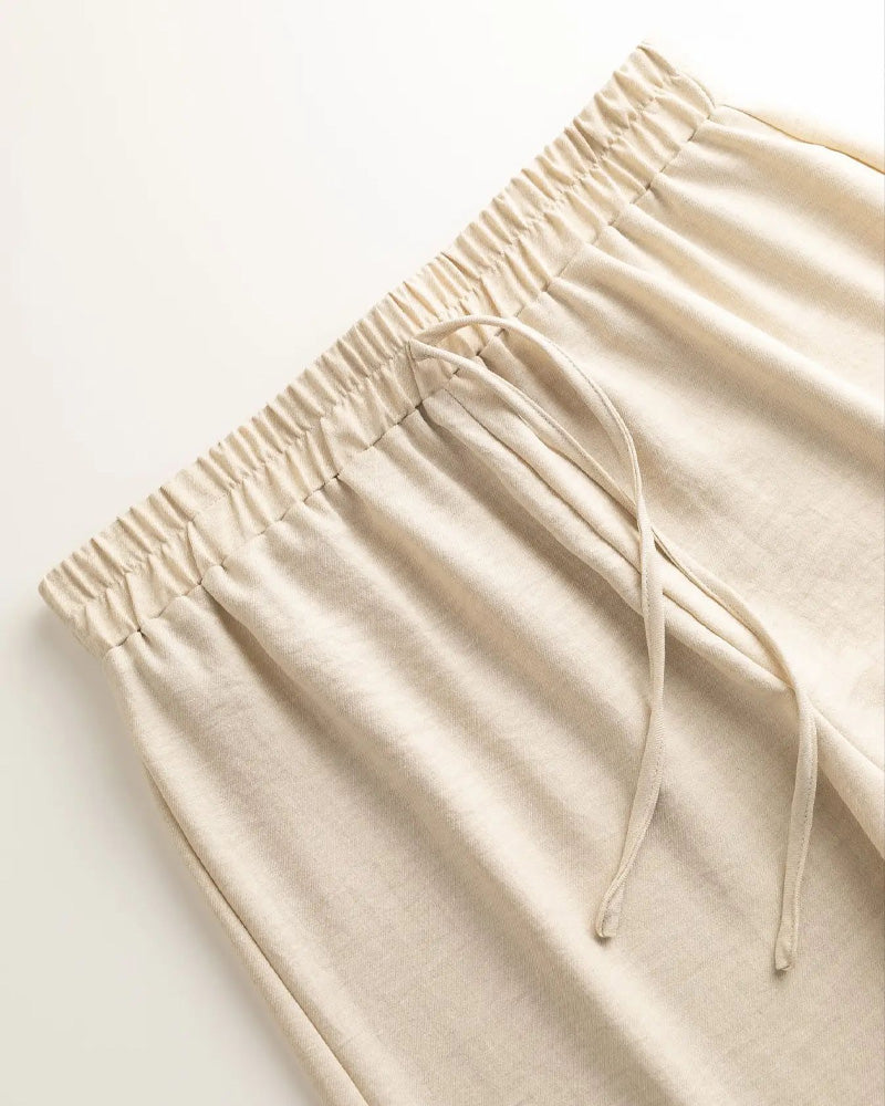 Set Lång Ärm Casual Solid