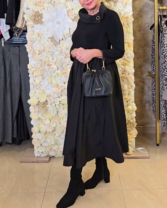 Klänning Modig Street Enfärgad A-linje