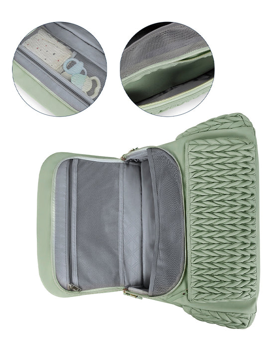 Väska Quiltad Dubbel-Axel Mamma