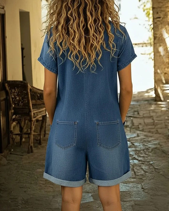 Byxdress Kort Ärm