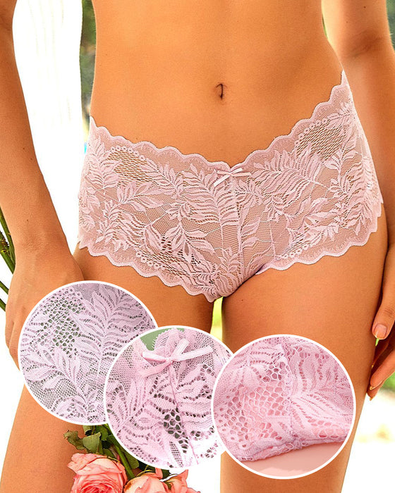 Dam 8-Pack Sexiga V-Midja Spetsstringtrosor