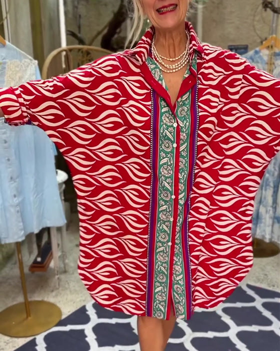 Klänning Bohemisk Skjorta