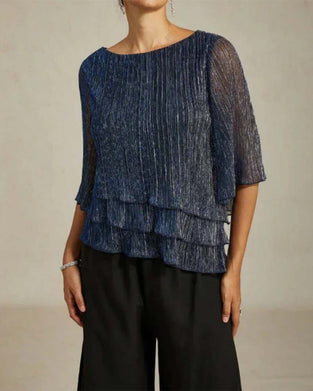 Stilfull T-Shirt Med Rund Hals