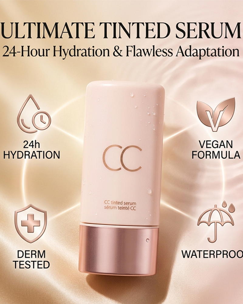 Färgkorrigerande Tonad CC Serum