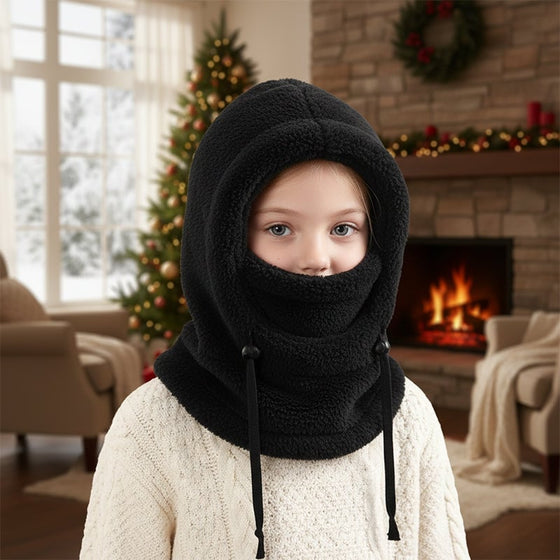Barn 3-I-1 Fleece Vinterhuva