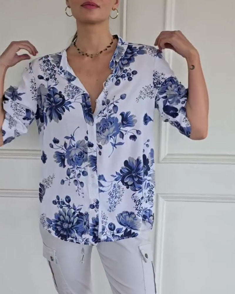 Skjorta Avslappnad Komfort