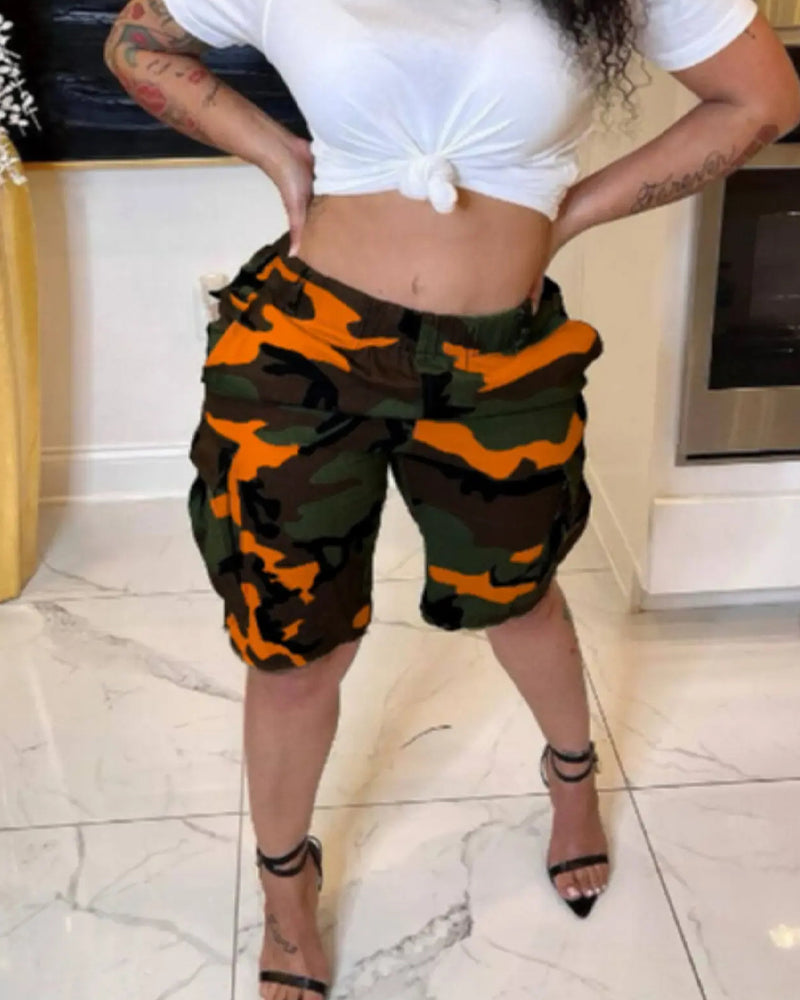 Shorts Sport Kamouflage Cargo