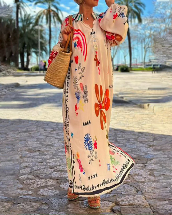 Klänning Bohemisk Semester