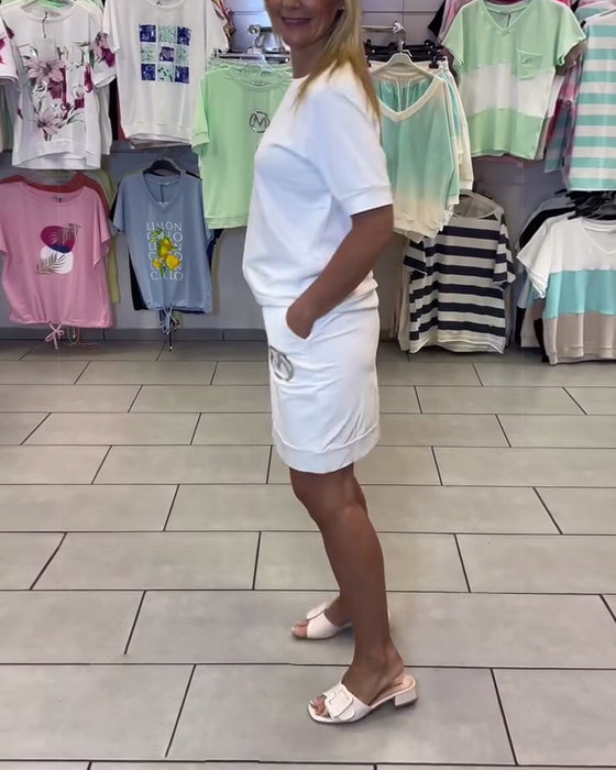 Kostym Mönstrad Stilren Vardaglig