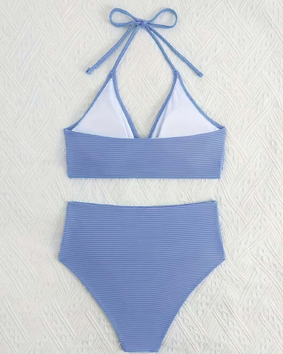 Bikini Halter Hög Midja