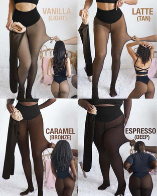 Fodrade Shapingleggings Med En Söm