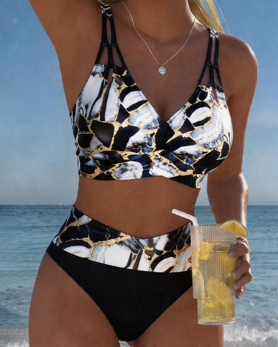 Bikini Rem Utskärning Designer