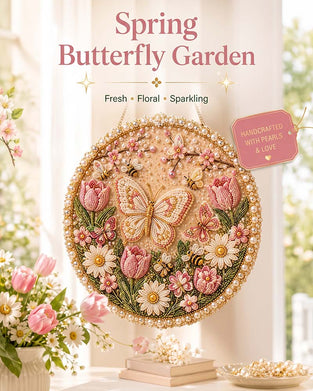 🌸🌻 Pärlkonst-Hängkranskit för Alla Årstider och Högtider 🍂🎄