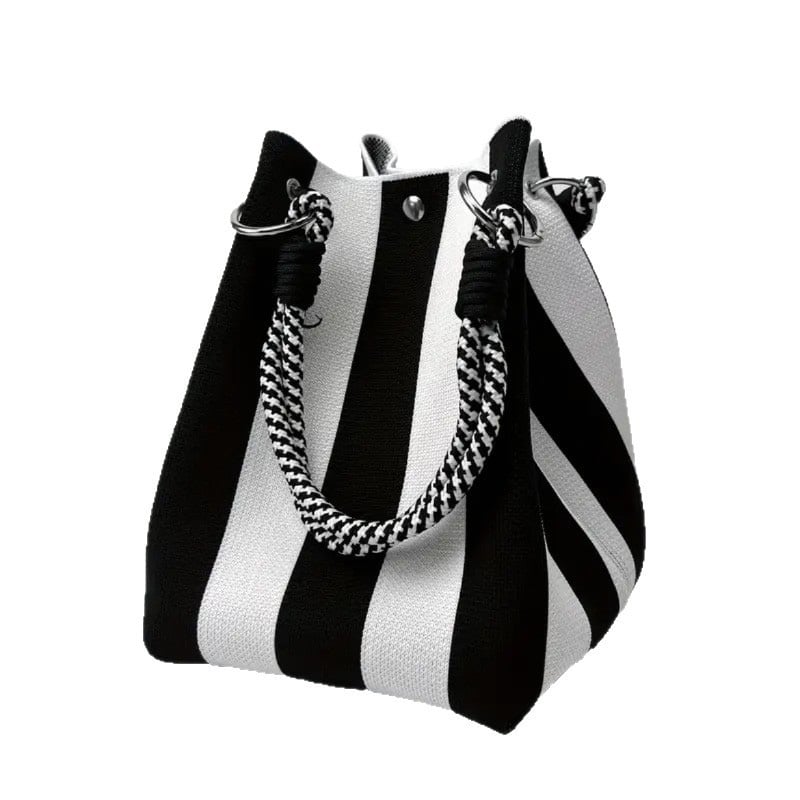 Väska Mini Stickad Hink Tote