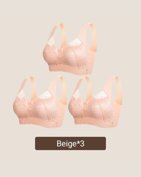 🤩SISTA REA-DAGEN 🔥Ultimat lyft & stöd – Spets-BH i plus size