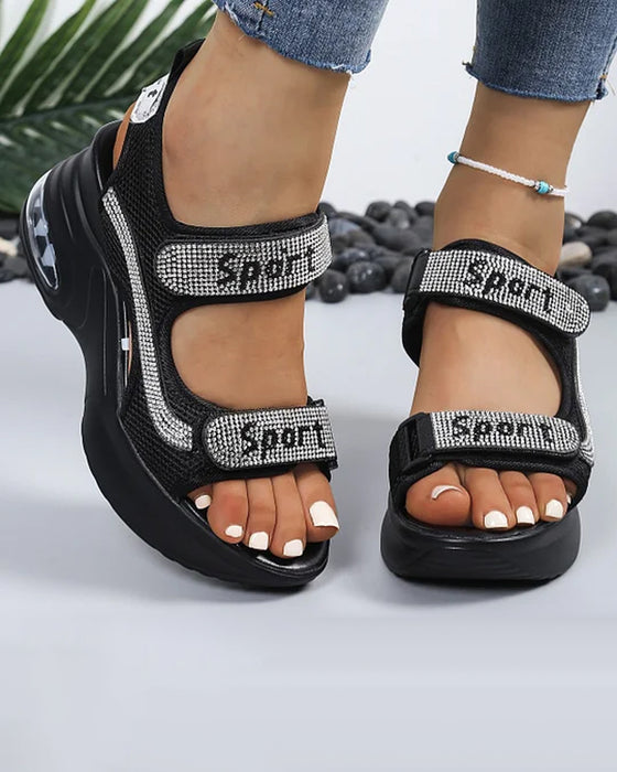 Sandaler Plattform Kil Höjdhöjning