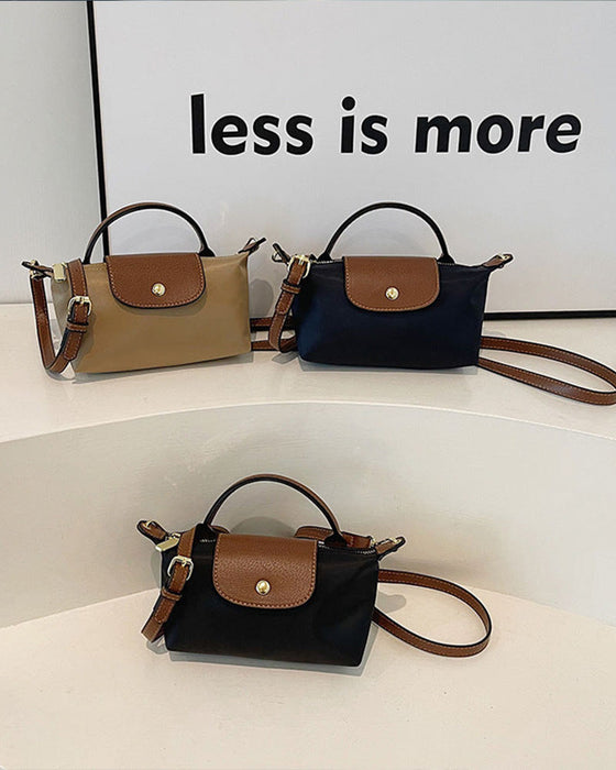 Väska Dam Enkel Flik Crossbody