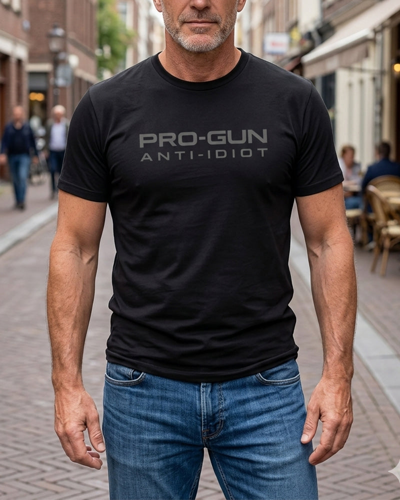 T-Shirt Mäns Bokstavstryck Crew Neck Kort Ärm