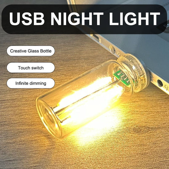 Usb-Pekningsnattlampa