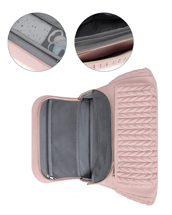 Väska Quiltad Dubbel-Axel Mamma