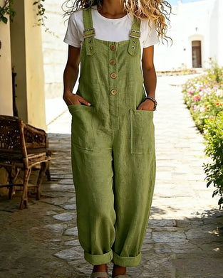 Jumpsuit Avslappnad Justerbar