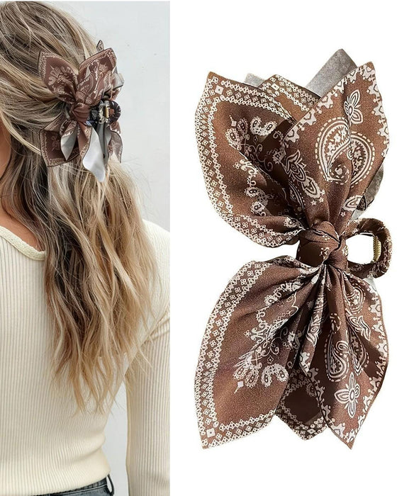 Mode Paisley Hårklämma