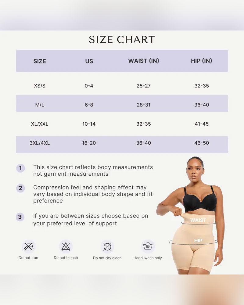 Shapewear För Kvinnor Sömlös Högmidjad Magkontroll
