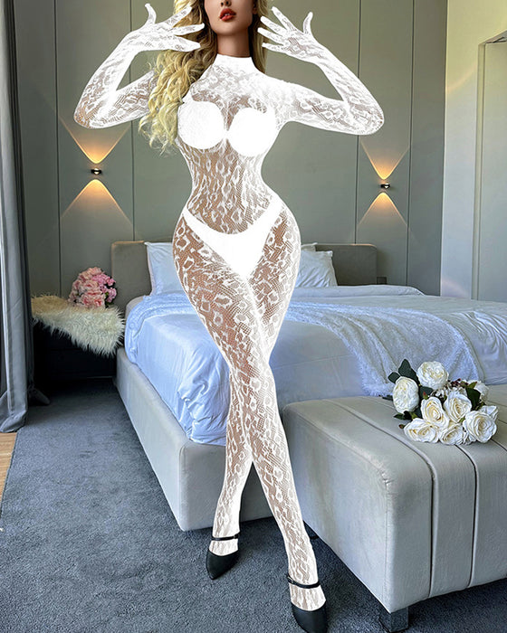 Underkläder Långärmad Endelig Fisknätstrumpor