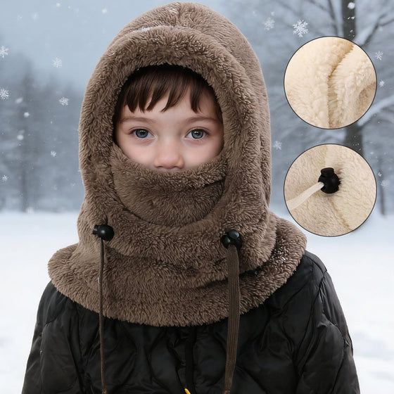 Barn 3-I-1 Fleece Vinterhuva