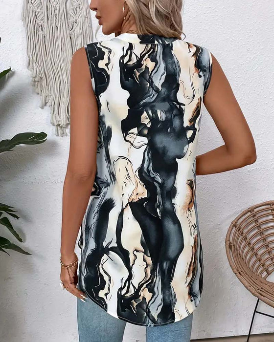 Blus Tuskmålningstryck