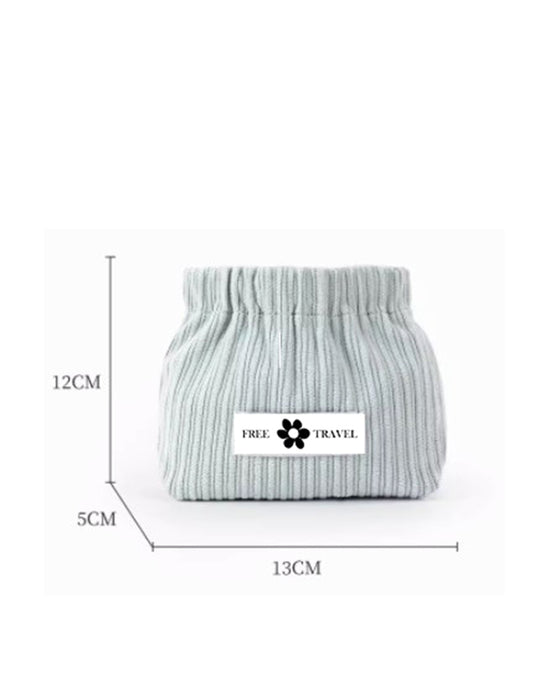 Corduroy Elastisk Hårsnodd Organizer